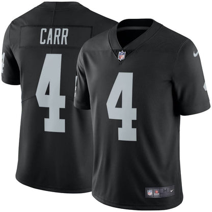 Men's New Orleans Saints Derek Carr Vapor Jersey - Black