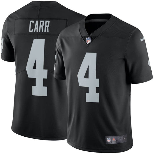 Men's New Orleans Saints Derek Carr Vapor Jersey - Black