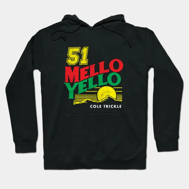 Mello Yello Cole Trickle #51 - Vintage Logo Hoodie
