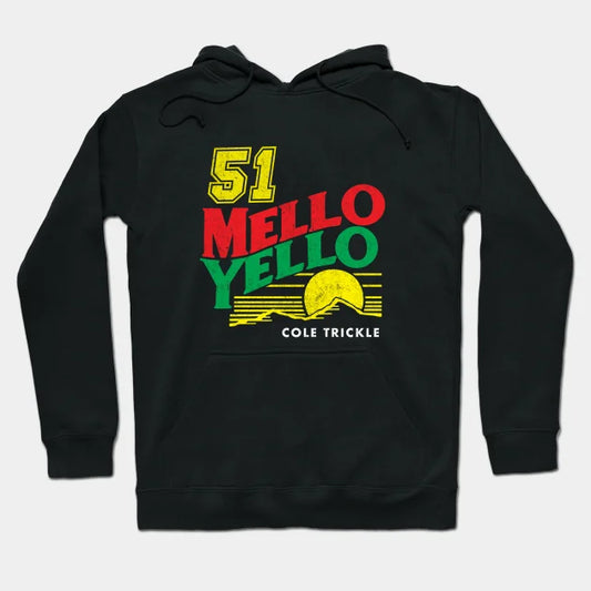 Mello Yello Cole Trickle #51 - Vintage Logo Hoodie
