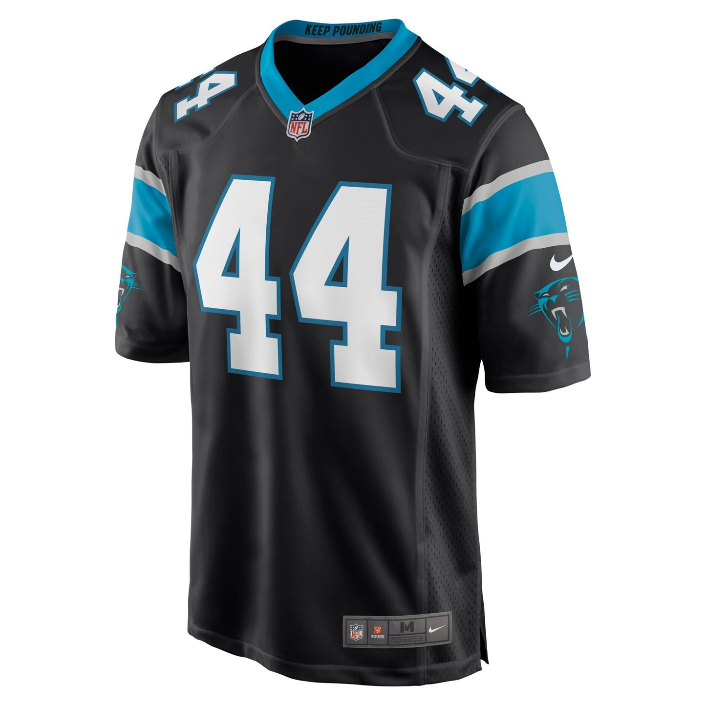 J.J. Jansen Carolina Panthers Game Jersey - Black