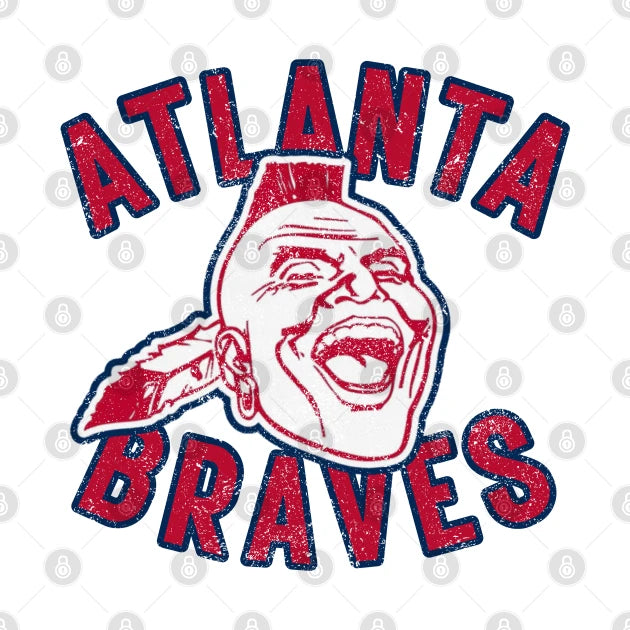 Vintage Style Atlanta Braves T-Shirt