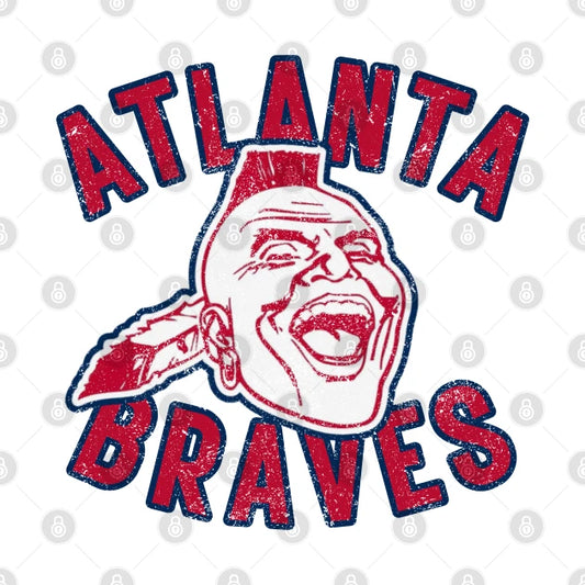Vintage Style Atlanta Braves T-Shirt