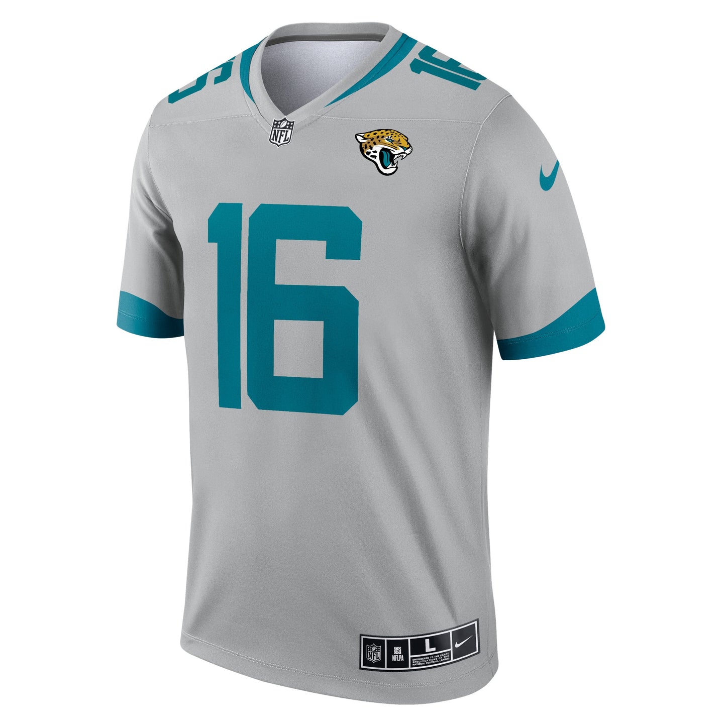 Trevor Lawrence Jacksonville Jaguars Inverted Legend Jersey - Silver