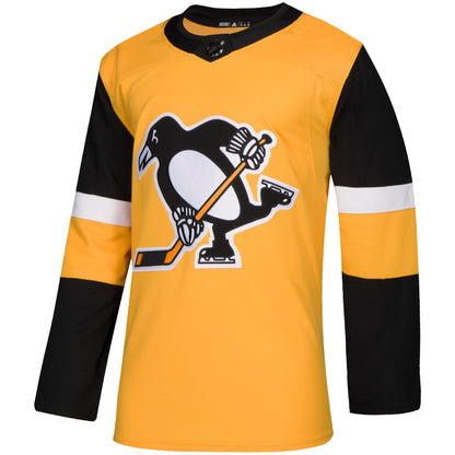 Pittsburgh Penguins Alternate Authentic Jersey - Gold