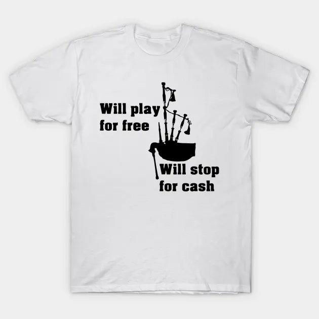 Bagpipe Player T-Shirt