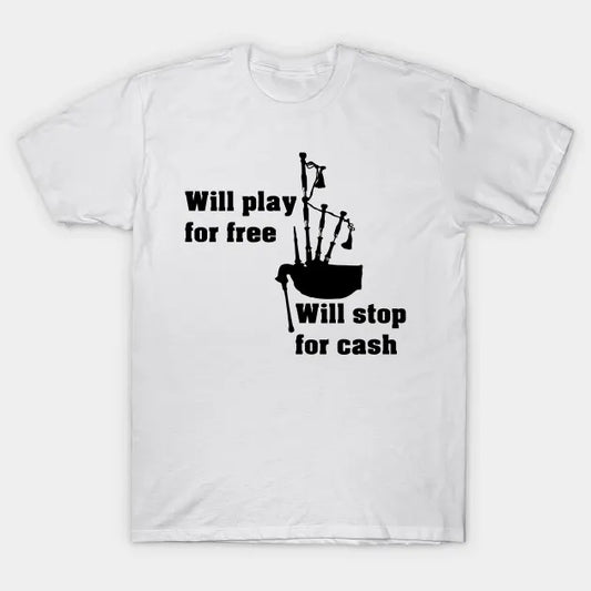 Bagpipe Player T-Shirt