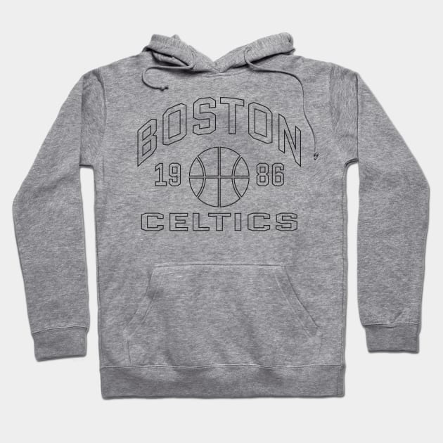 Boston Celtics Basketball 1986 Hoodie