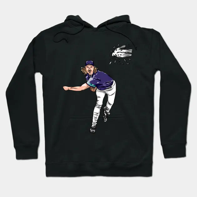 Randy Johnson Cartoon Hoodie