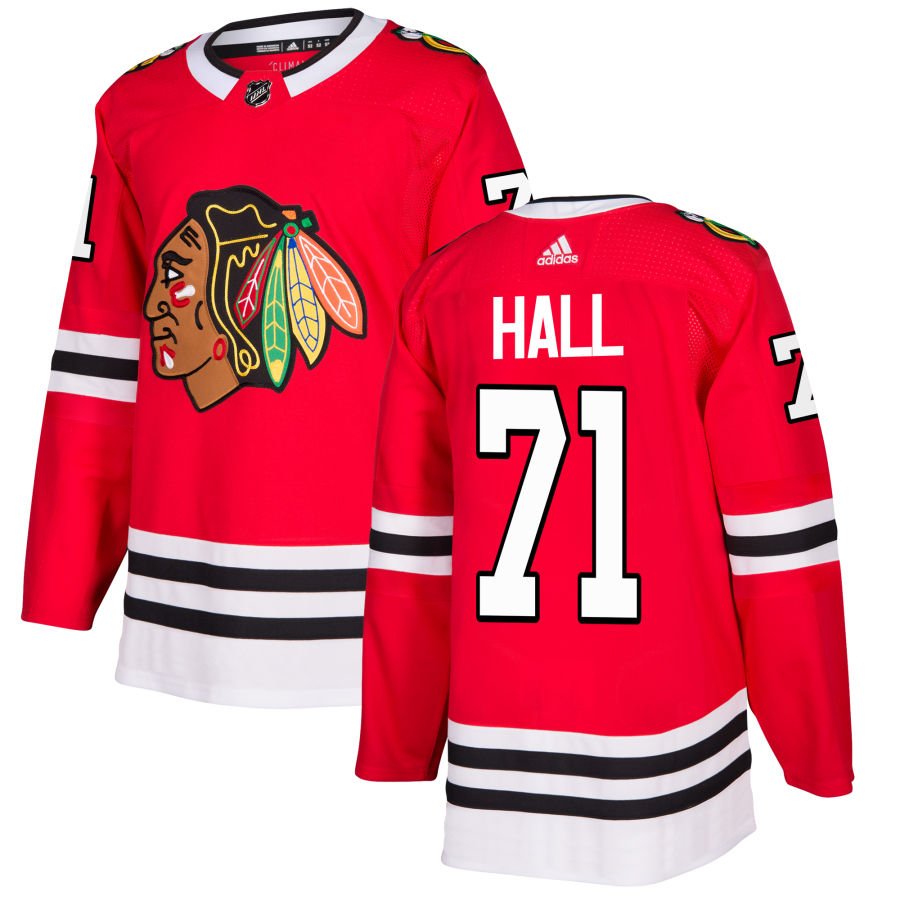 Taylor Hall Chicago Blackhawks Authentic Jersey - Red