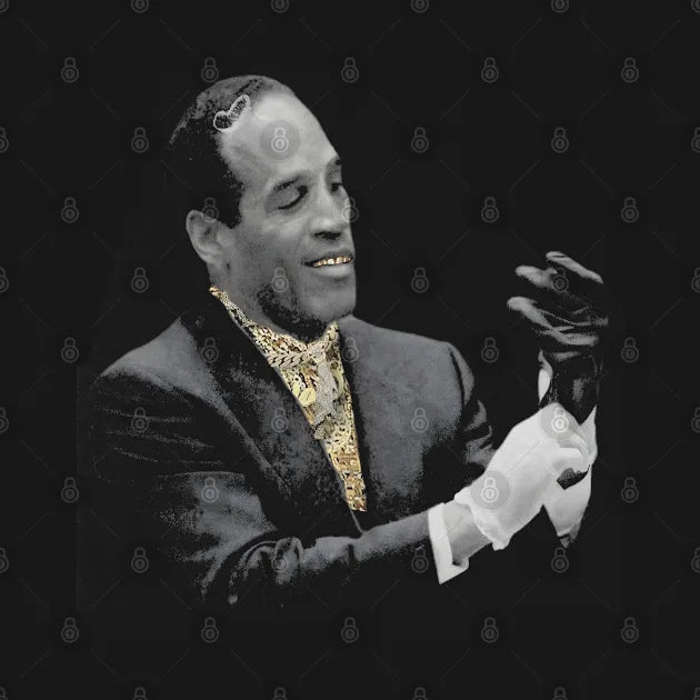 Oj Simpson Gold Grill Hoodie