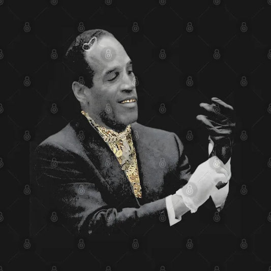 Oj Simpson Gold Grill Hoodie