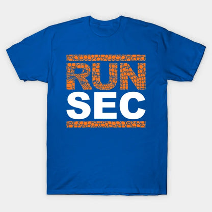 Run Sec Florida - On Blue T-Shirt