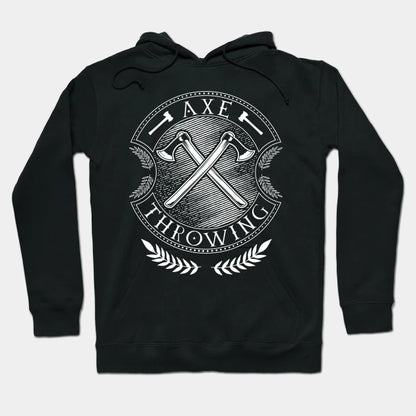 Crossed Axes - Axe Throwing Hoodie