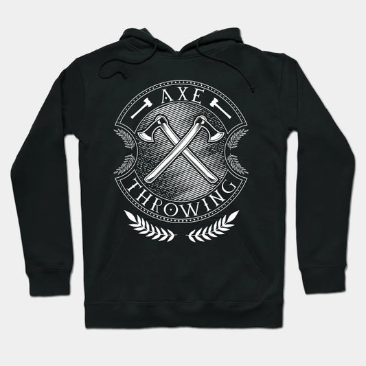 Crossed Axes - Axe Throwing Hoodie