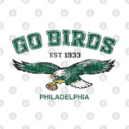 Go Birds Vintage Eagles Philadelphia Football T-Shirt