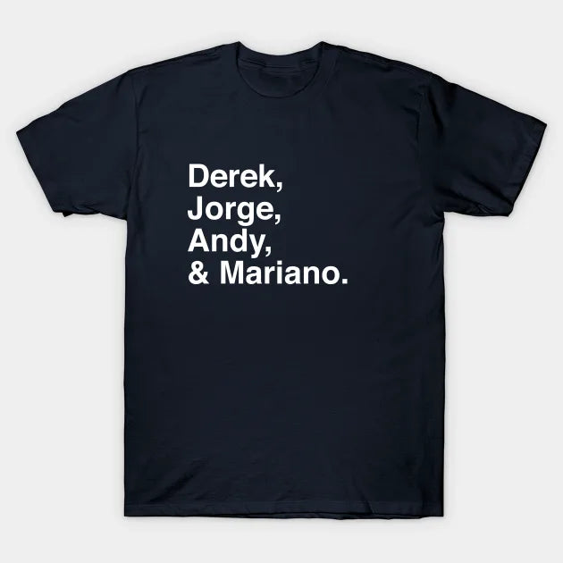 Yankees Core Four - White T-Shirt