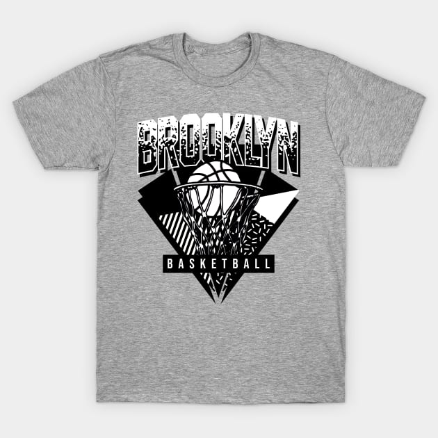 Brooklyn Basketball 90S Throwback T-Shirt