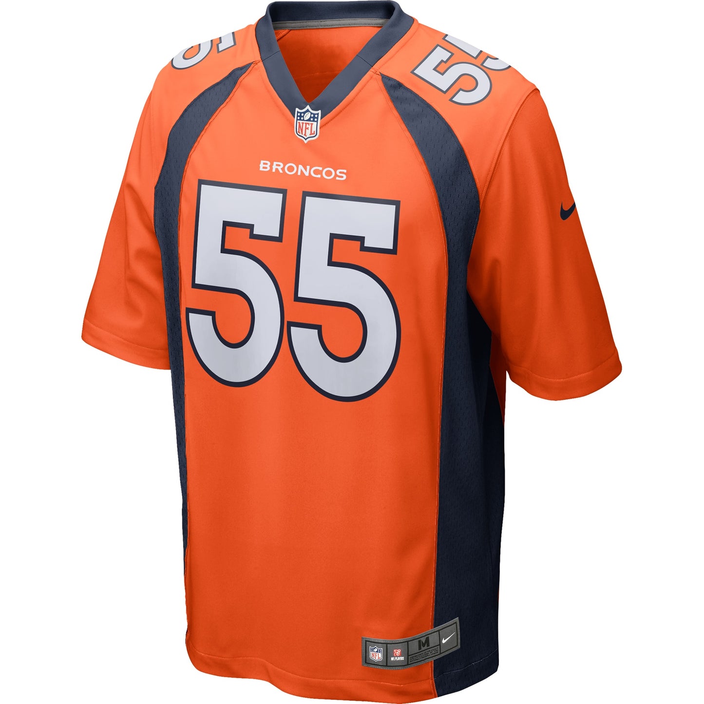 Bradley Chubb Denver Broncos Game Jersey - Orange