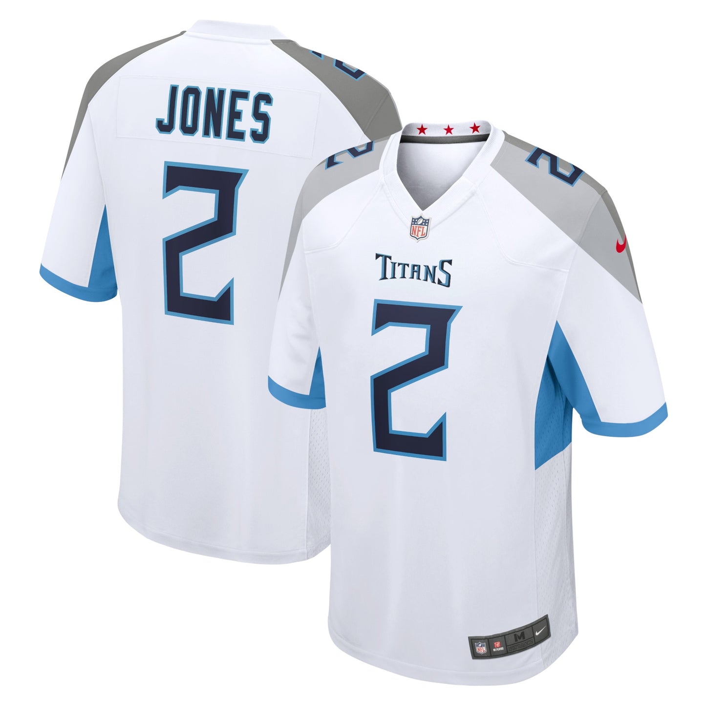 Julio Jones Tennessee Titans Game Jersey - White