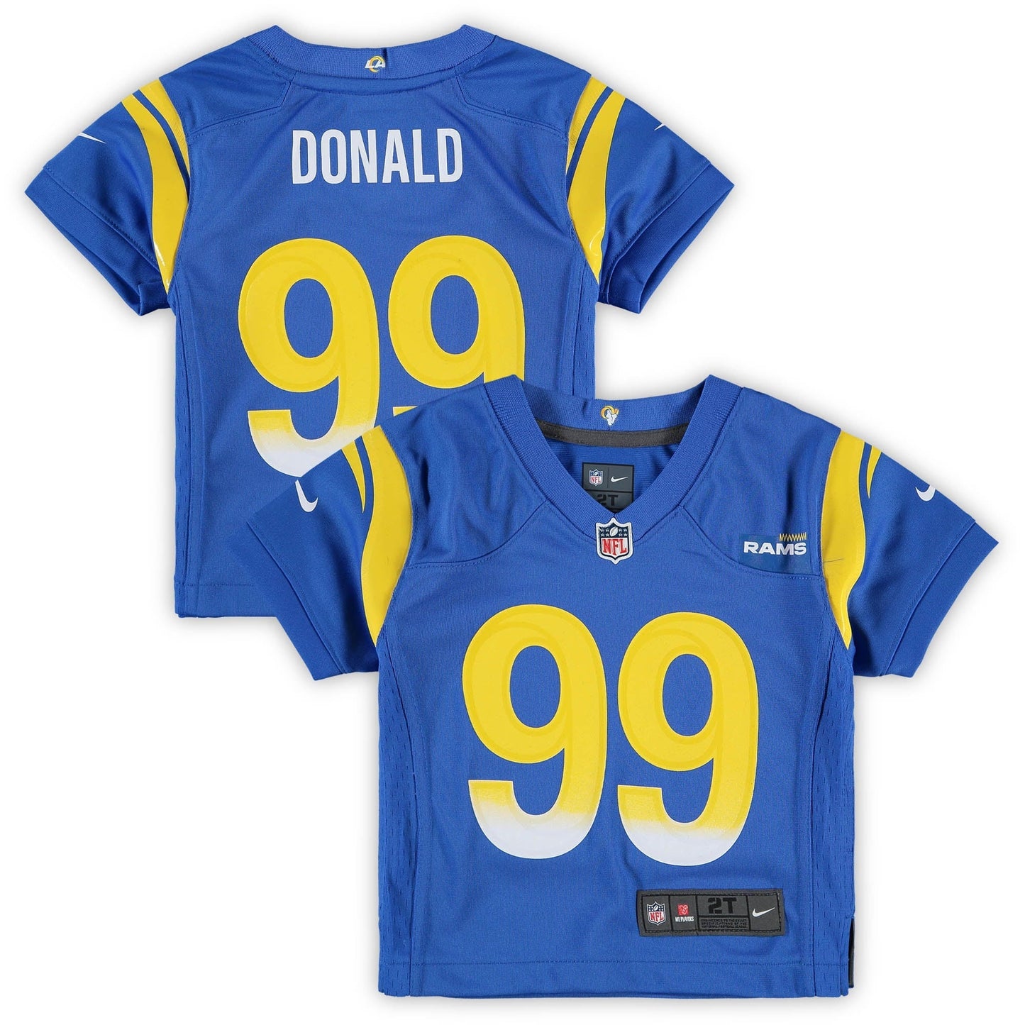 Toddler Aaron Donald Royal Los Angeles Rams Game Jersey