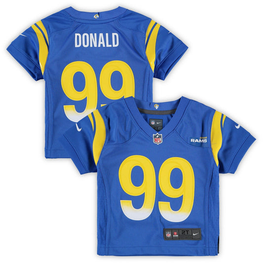 Toddler Aaron Donald Royal Los Angeles Rams Game Jersey