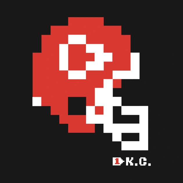 Kc Chiefs Tecmo Bowl Helmet Hoodie
