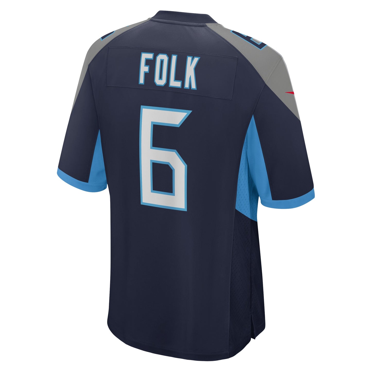 Nick Folk Tennessee Titans Team Game Jersey - ?Navy
