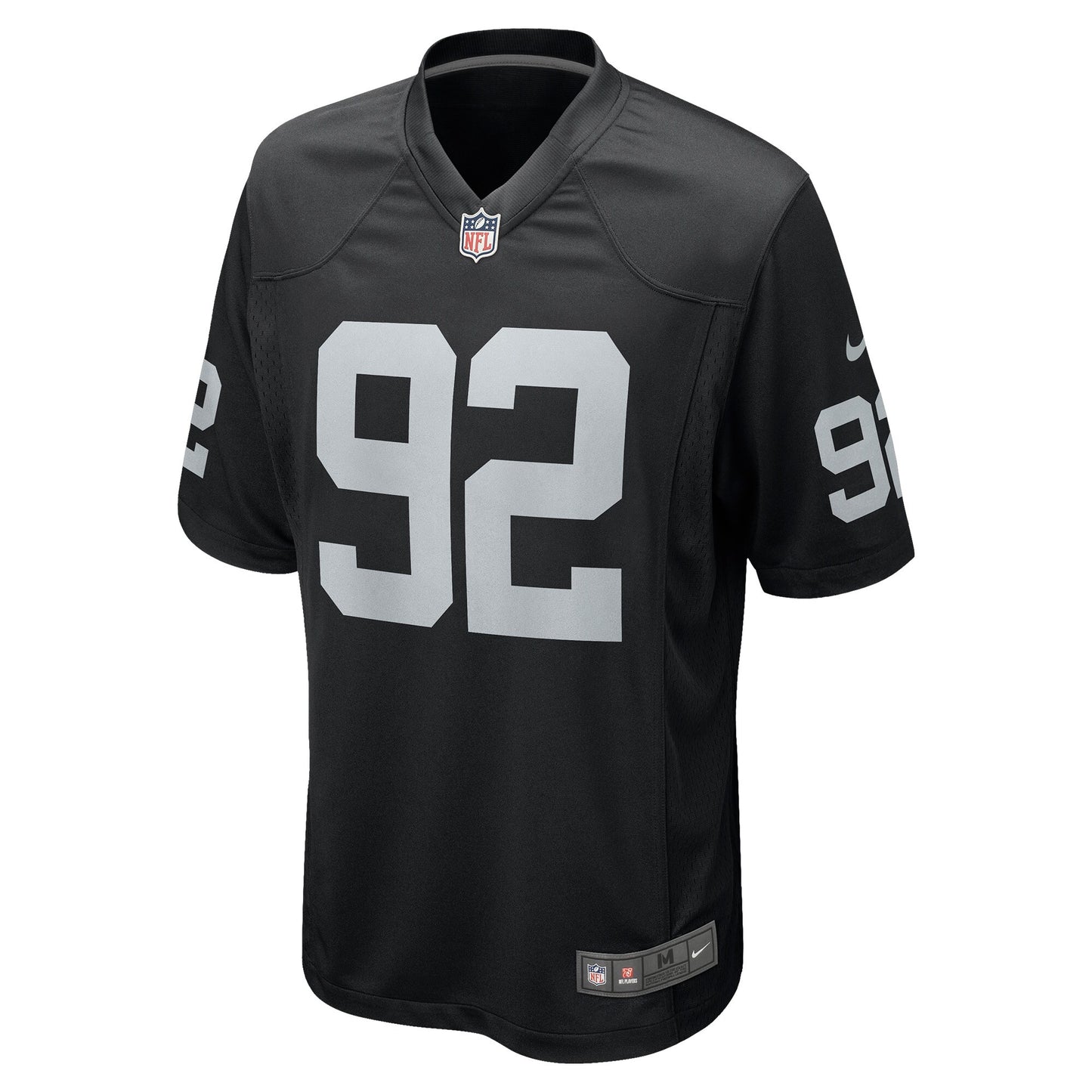 Richard Seymour Las Vegas Raiders Retired Player Game Jersey - Black