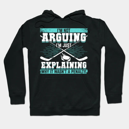 Funny Ice Hockey Player Gift Hoodie
