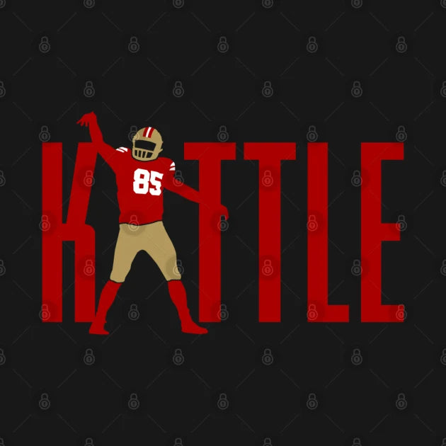 Kittle 85, San Francisco Football Themed T-Shirt