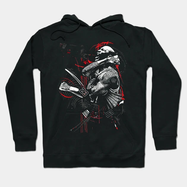 Michael Jordan Black Art Hoodie