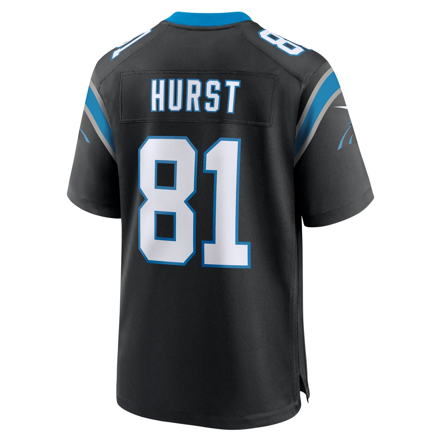 Hayden Hurst Carolina Panthers Team Game Jersey - Black
