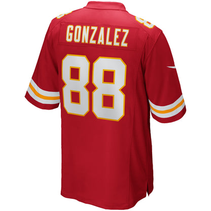 Tony Gonzalez Kansas City Chiefs Game Retired Player Jersey - Red