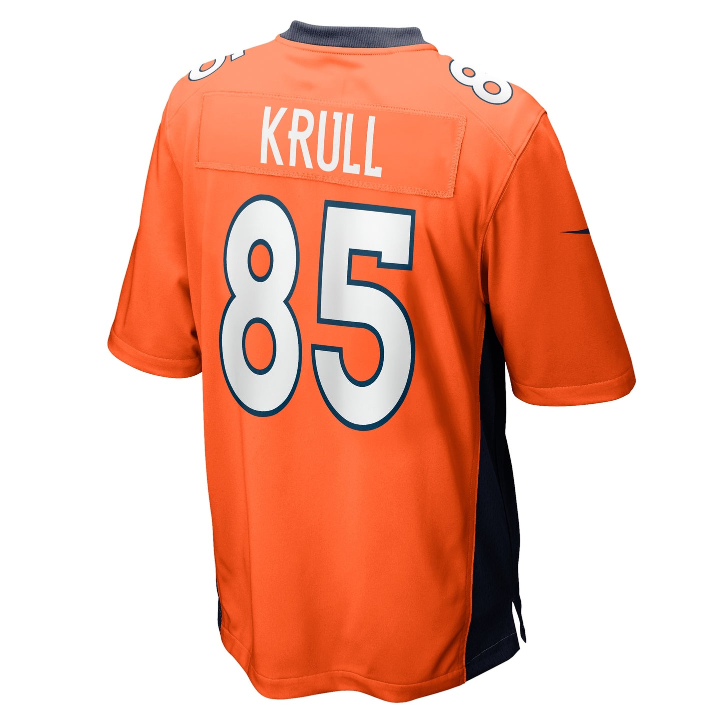 Lucas Krull Denver Broncos Team Game Jersey - ?Orange