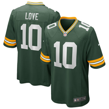 Jordans Love Green Bay Packers Player Game Jersey - Green