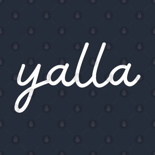 Yalla - White Hoodie