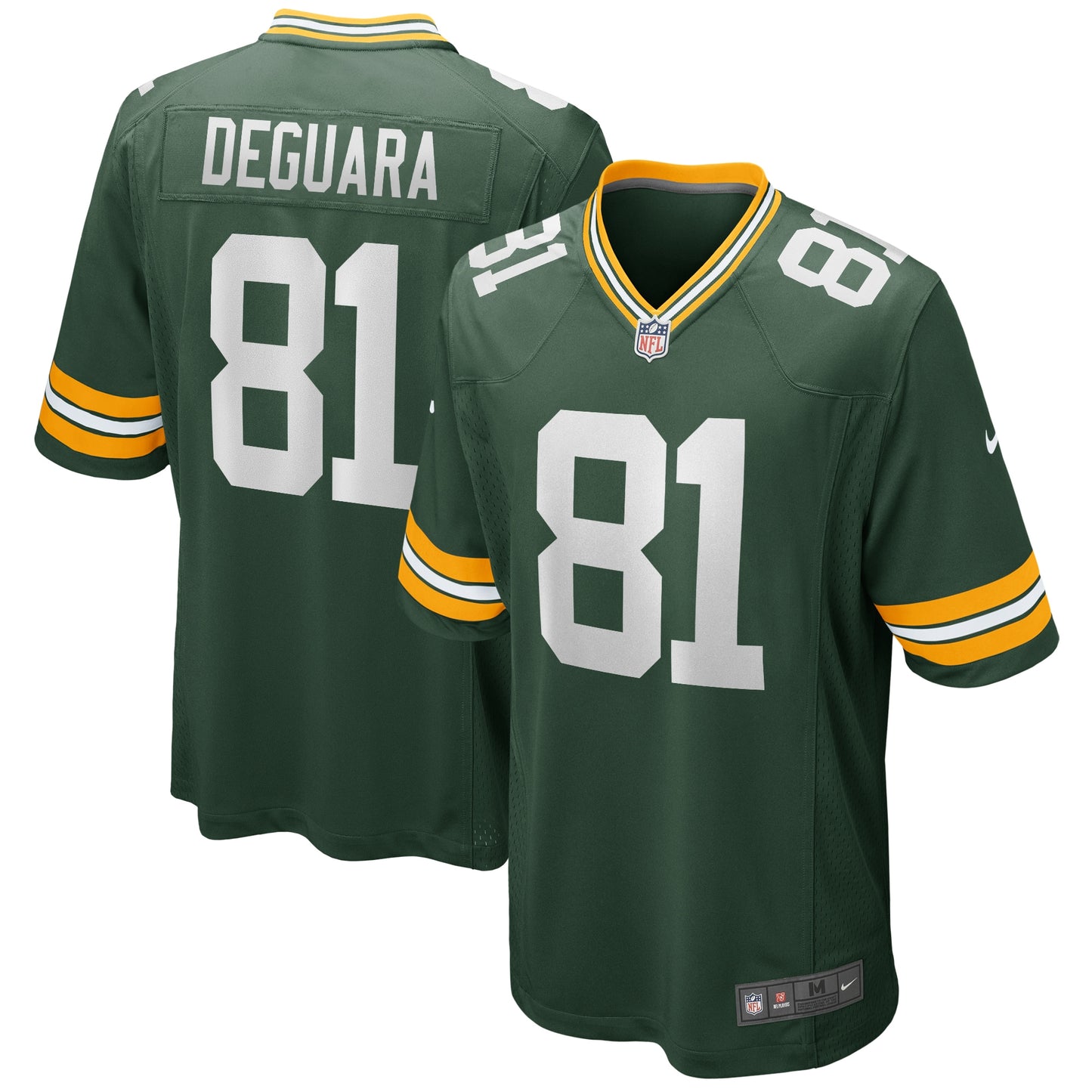 Josiah Deguara Green Bay Packers Player Game Jersey - Green