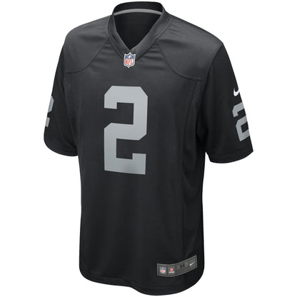Daniel Carlson Las Vegas Raiders Game Player Jersey - Black