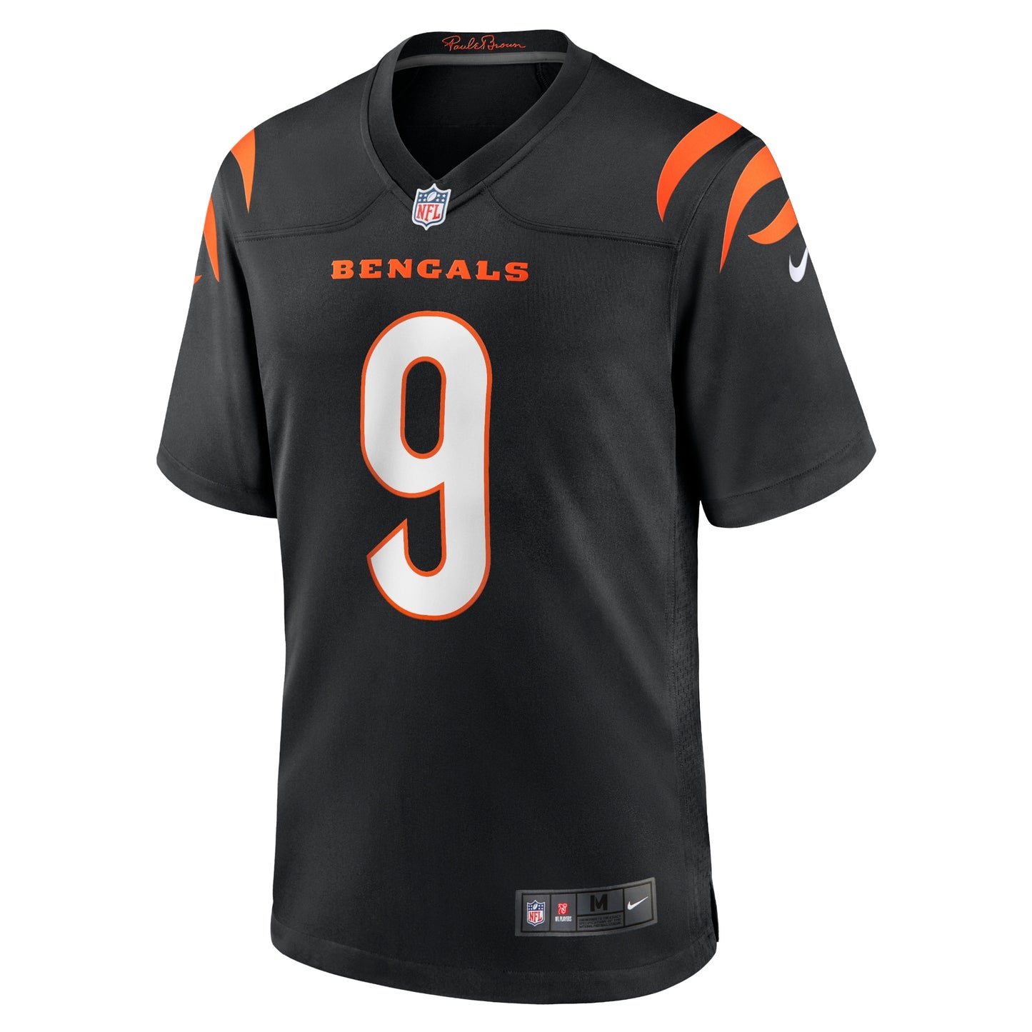 Joe Burrow Cincinnati Bengals Player Game Jersey - Black