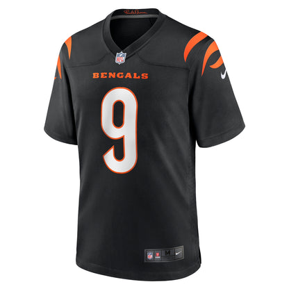 Joe Burrow Cincinnati Bengals Player Game Jersey - Black