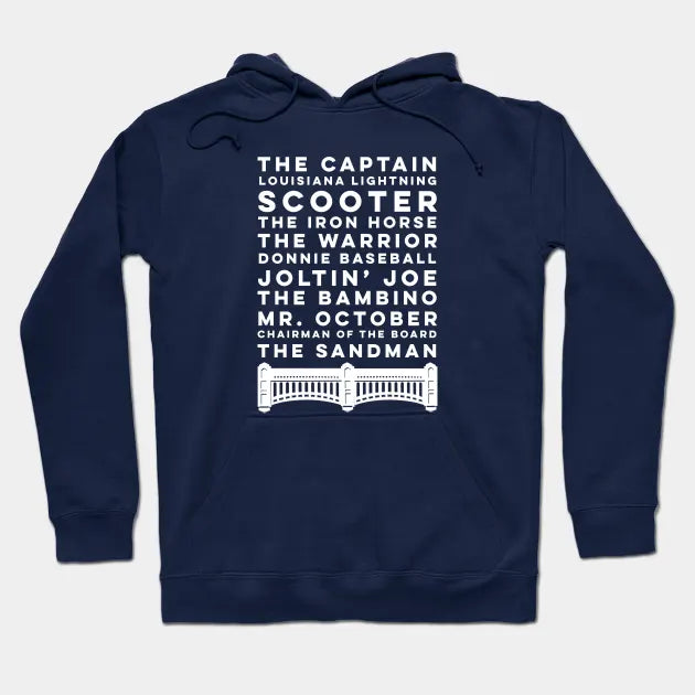 Bronx Legend Nicknames Hoodie