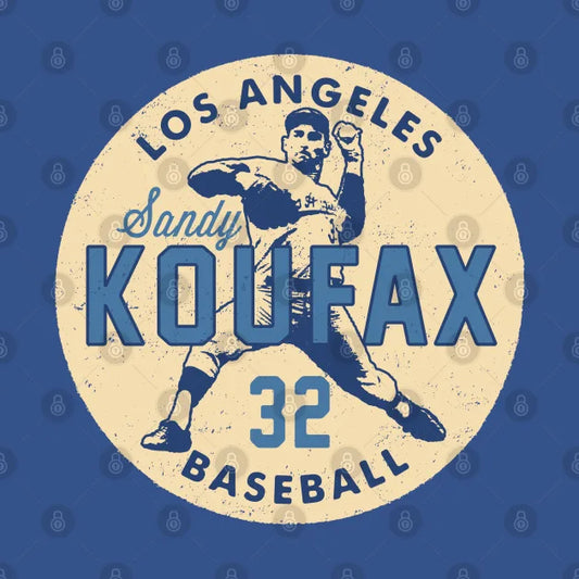 Vintage Sandy Koufax By Buck Tee T-Shirt