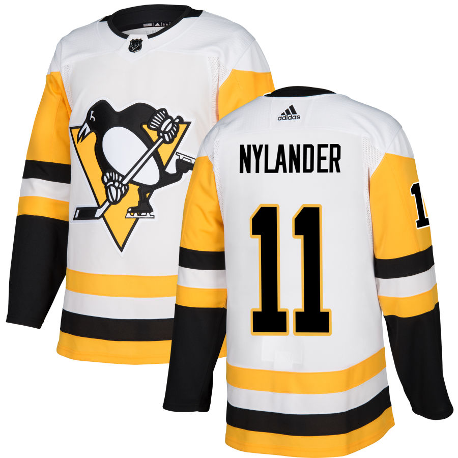 Alex Nylander Pittsburgh Penguins Authentic Jersey - White