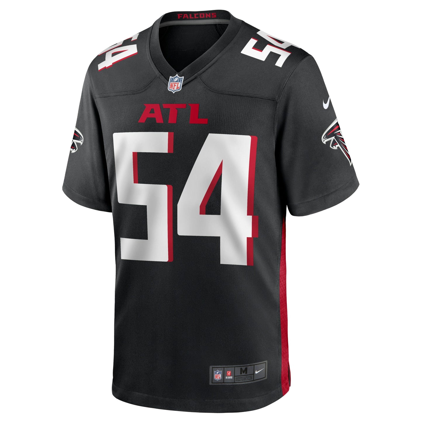Foyesade Oluokun Atlanta Falcons Game Jersey - Black