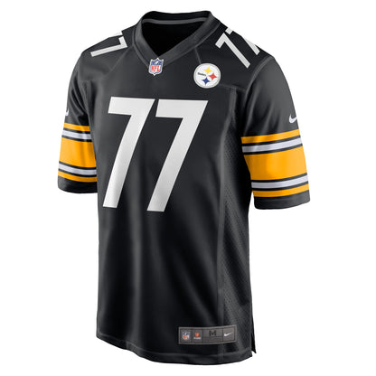 Jesse Davis Pittsburgh Steelers Game Player Jersey - Black