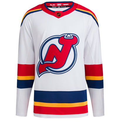 New Jersey Devils Reverse Retro 2.0 Authentic Blank Jersey - White