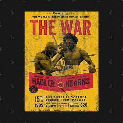 The W.A.R Of Marvin Hagler Hoodie