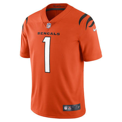 Men's Cincinnati Bengals Ja'Marr Chase Vapor Jersey - Orange