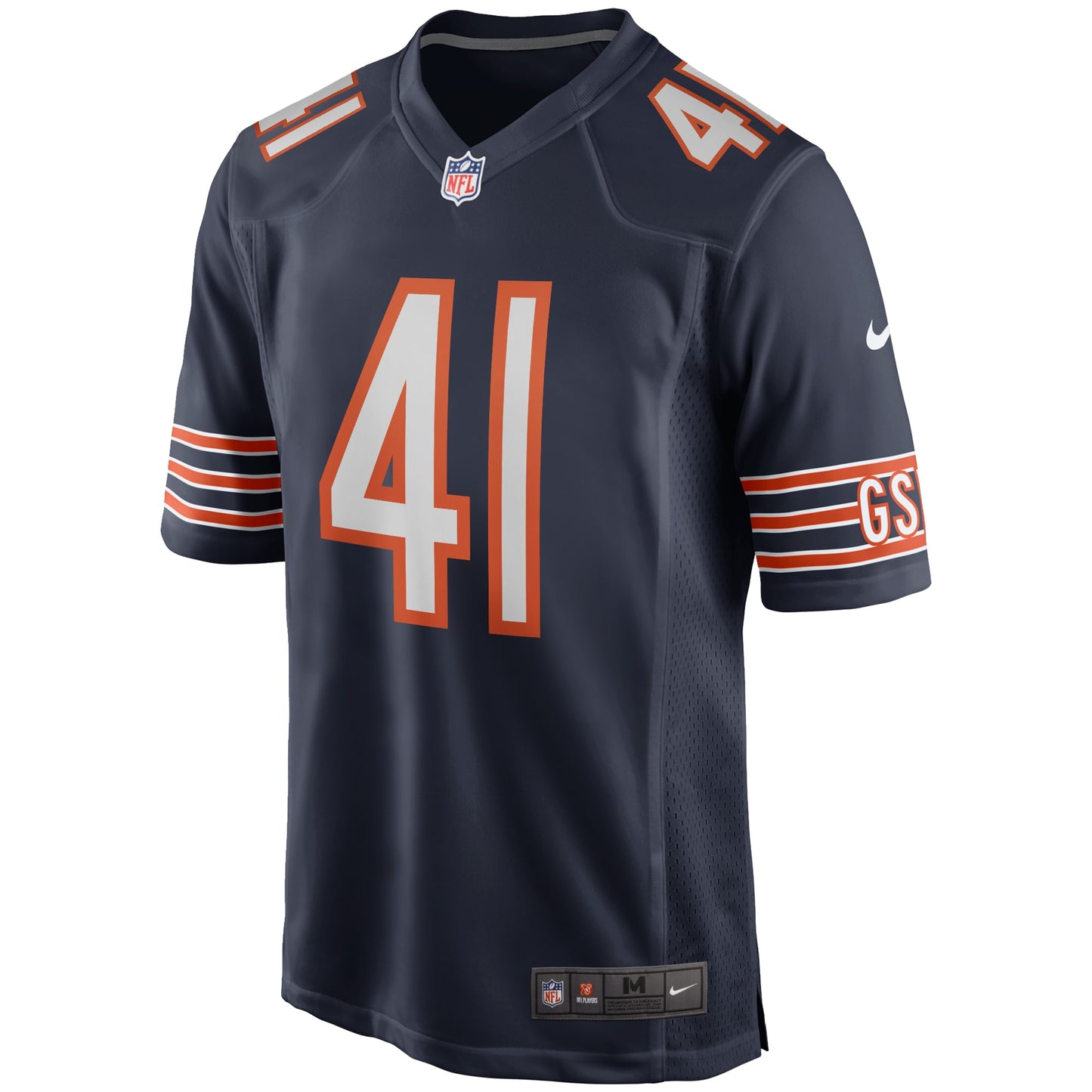 Brian Piccolo Chicago Bears Game Retired Player Jersey - Navy